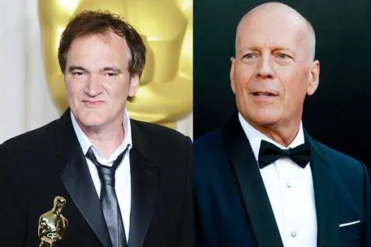 Quentin Tarantino quer que Bruce Willis volte às telas para seu último filme