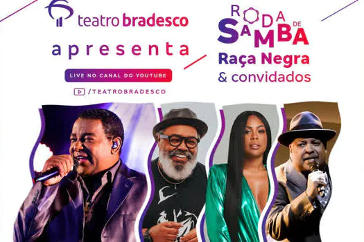 Teatro Bradesco apresenta Raça Negra & Convidados