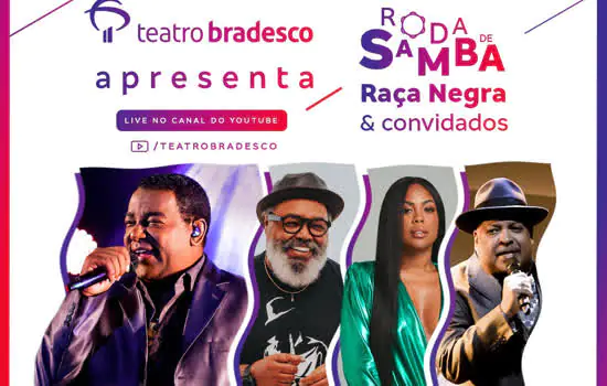 Teatro Bradesco apresenta Raça Negra & Convidados