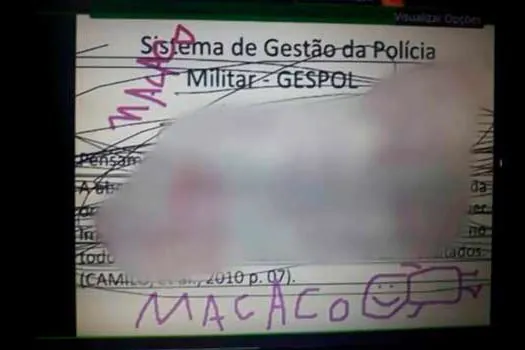 PRECONCEITO: Oficial da PM de SP é alvo de ofensas racistas