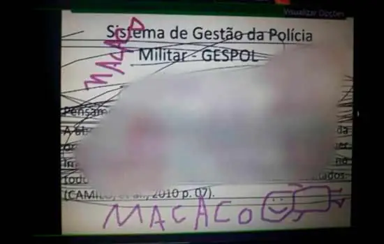 PRECONCEITO: Oficial da PM de SP é alvo de ofensas racistas