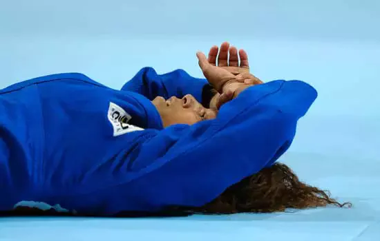 Rafaela Silva cai na estreia do Grand Prix de Judô de Zagreb