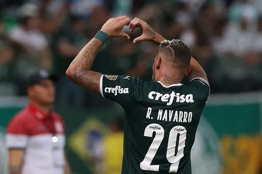 Artilheiro da Libertadores, Navarro é esperança de gols do Palmeiras no Equador