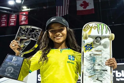 Rayssa Leal conquista etapa de Seattle da Liga Mundial de street