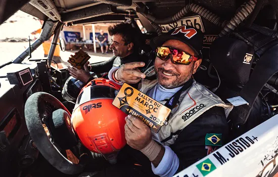 Brasileiros Rodrigo Luppi/Maykel Justo são vice-campeões do Rally dos Marrocos nos UTVs