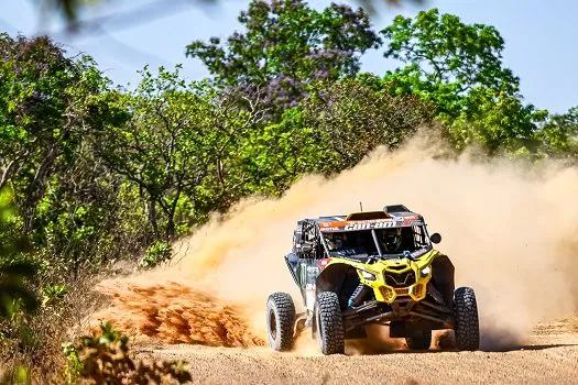 Varela Can-Am Monster Energy coloca os 4 UTVs no top 8 geral do Sertões 2022