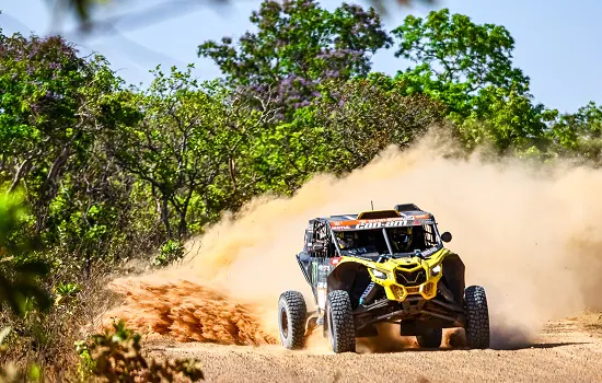 Varela Can-Am Monster Energy coloca os 4 UTVs no top 8 geral do Sertões 2022