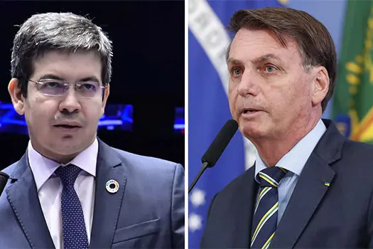 Em conversa com Kajuru, Bolsonaro diz que ‘sairia na porrada’ com Randolfe