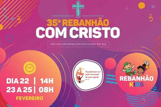 35º Rebanhão com Cristo de Mauá começa neste sábado (22)