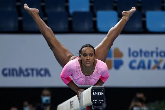 Rebeca Andrade brilha no 1º dia do Brasileiro de Ginástica Artística