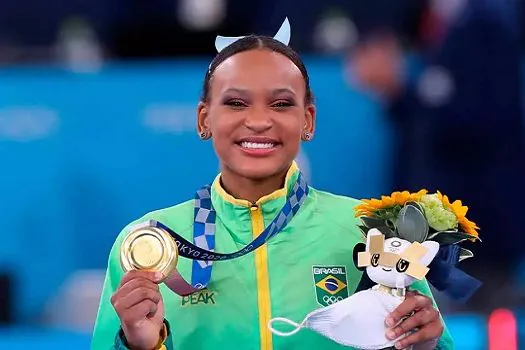 Rebeca Andrade vai dar a bandeirada final no GP de São Paulo de Fórmula 1