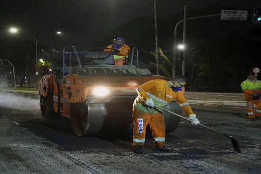 Estrada do Iguatemi recebe recape em trecho de mais de 8.500 m²