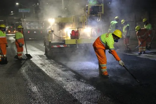 SP ultrapassa os 10 milhões de metros quadrados finalizados de recape