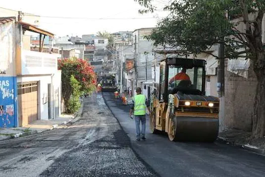 Diadema dá início a recapeamento de ruas em diversos bairros