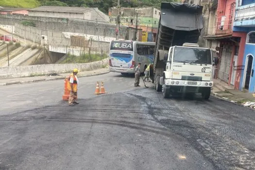 Prefeitura de Mauá avança com obras de recapeamento