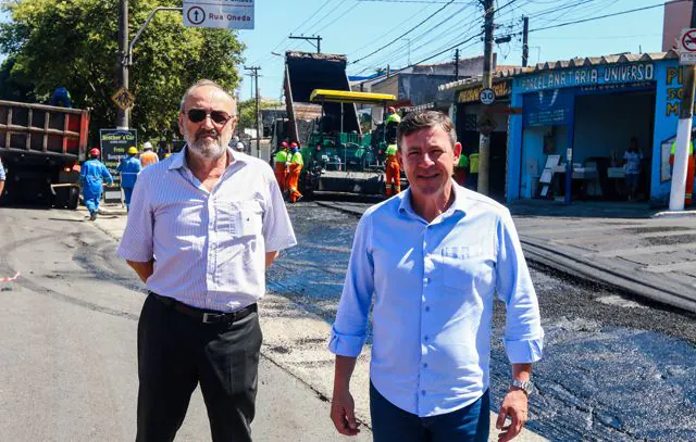 Obras de recapeamento da Av. Robert Kennedy e Ponte Estaiada entram em nova fase