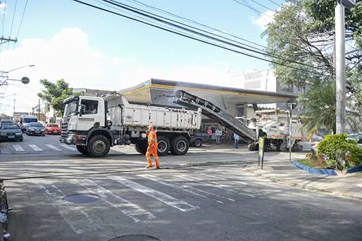 Prefeitura de São Bernardo dá início para nova malha viária em 25 ruas do Bairro Paulicéia