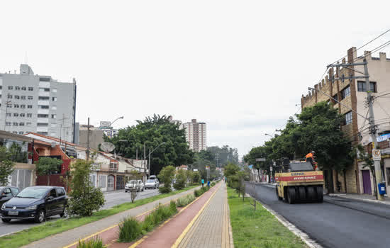 São Caetano ultrapassa 226 mil m² de ruas e avenidas recapeadas