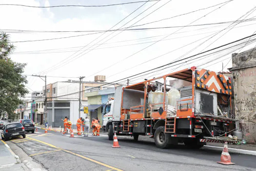 São Caetano segue com o recapeamento de ruas e avenidas