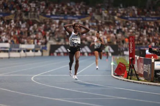 Queniana e etíope batem recorde mundial em provas de atletismo na Diamond League