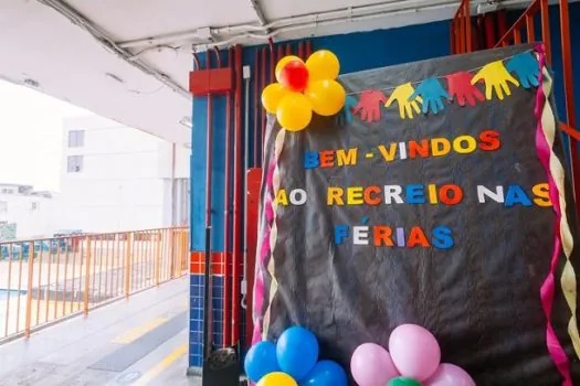 Recreio nas Férias recebe estudantes com atividades de lazer e três refeições diárias