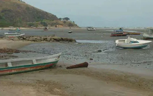 Recuo do mar em Caraguatatuba assustou, mas não é associado a tsunami