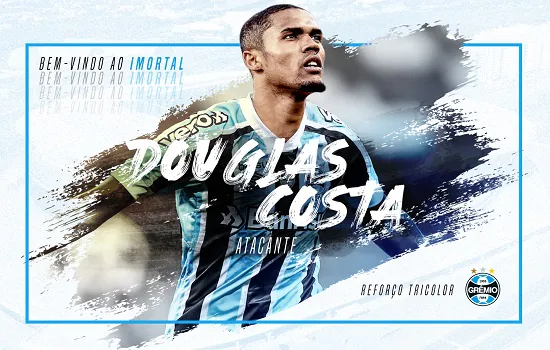 Juventus anuncia empréstimo de Douglas Costa ao Grêmio