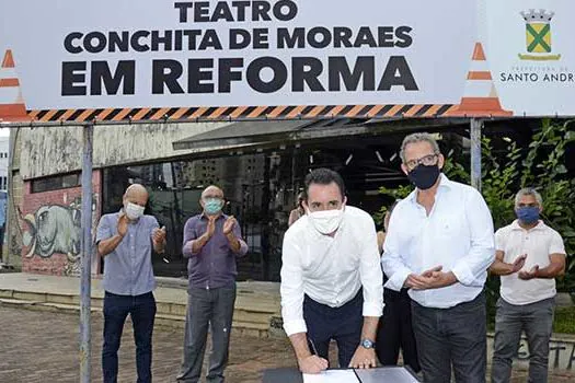 Santo André inicia obras de revitalização do Teatro Conchita de Moraes