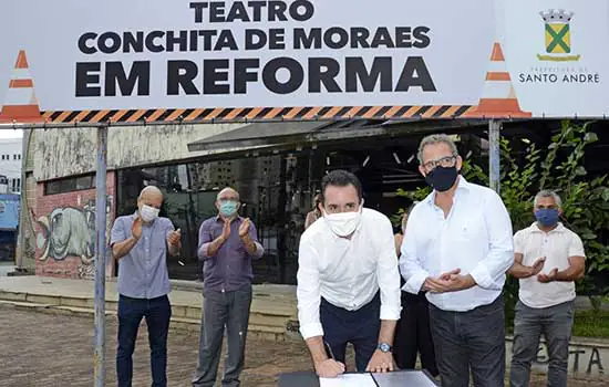 Santo André inicia obras de revitalização do Teatro Conchita de Moraes