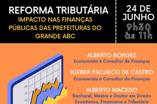 Consórcio ABC debate impacto da reforma tributária nas finanças das prefeituras