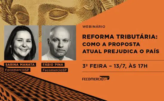 PL da segunda fase da Reforma Tributária é tema de webinário da FecomercioSP