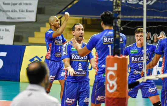 Superliga Banco do Brasil: Vôlei Renata vira o jogo e vence o Vedacit Vôlei Guarulhos