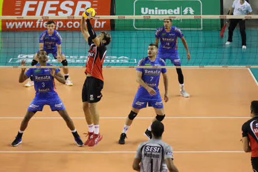 Superliga Banco do Brasil: Vôlei Renata e EMS Taubaté Funvic vencem neste domingo