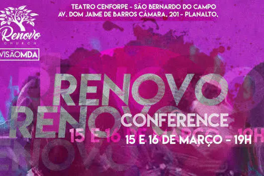 Teatro Cenforpe recebe RENOVO CONFERENCE