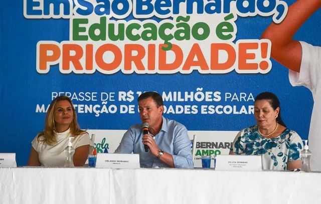 São Bernardo anuncia repasse de R$ 122 milhões para manutenção de unidades escolares