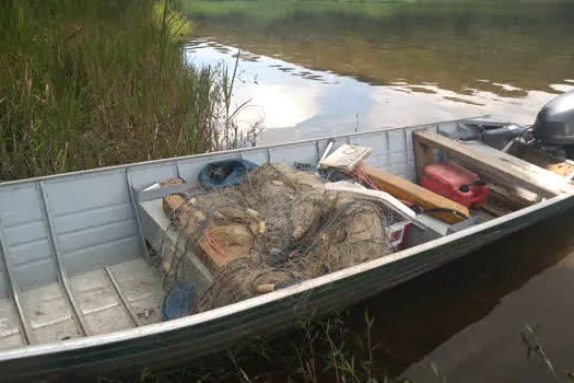 Guarda Ambiental de São Bernardo impede pesca ilegal na Represa Billings