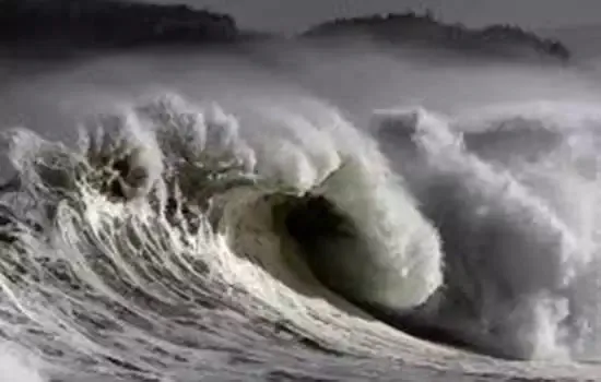 Alerta da Marinha do Brasil: Frente fria