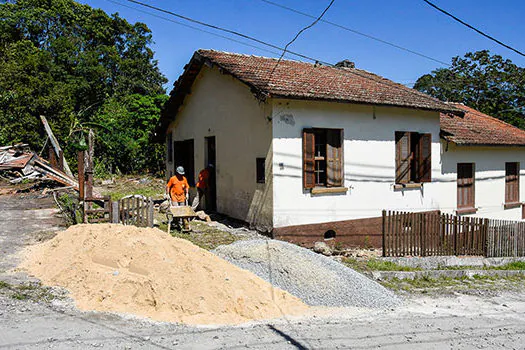 Restauro de casas da Vila Martin Smith, em Paranapiacaba, tem início