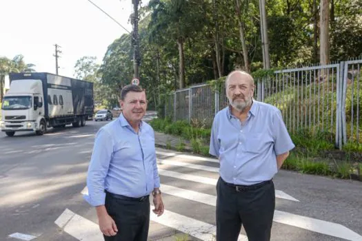 São Bernardo intensifica obras na Estrada Samuel Aizemberg