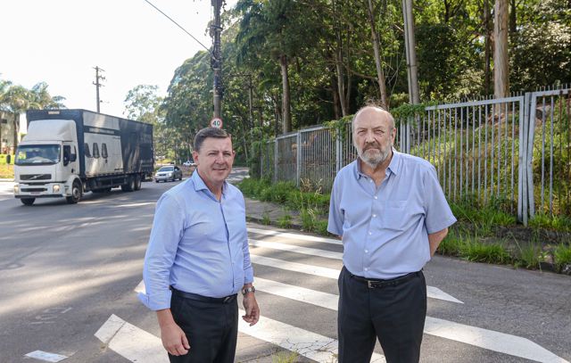 São Bernardo intensifica obras na Estrada Samuel Aizemberg