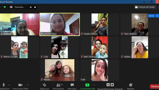 Encontros virtuais mantém vínculo entre escolas municipais, estudantes e famílias