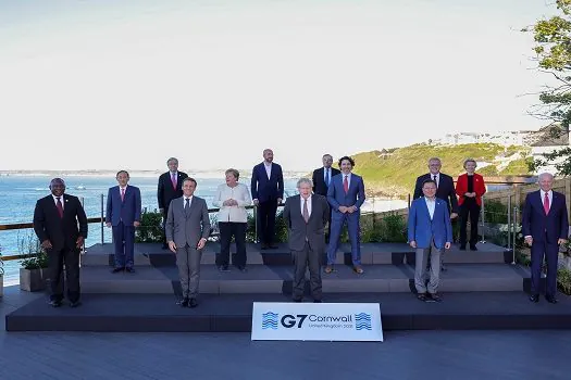 G7 expressa preocupação sobre China e quer mais estudos sobre origem da covid-19