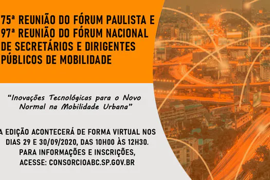 Consórcio promove reuniões dos fóruns paulista e nacional de Mobilidade Urbana