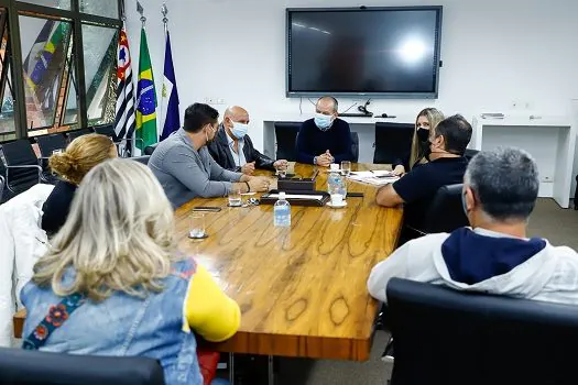 Tite Campanella recebe diretoria da Associação de Bares e Restaurantes de São Caetano