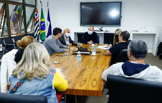 Tite Campanella recebe diretoria da Associação de Bares e Restaurantes de São Caetano