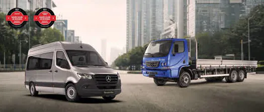 Accelo e Sprinter são destaques no Selo Maior Valor de Revenda Veículos Comerciais 2021