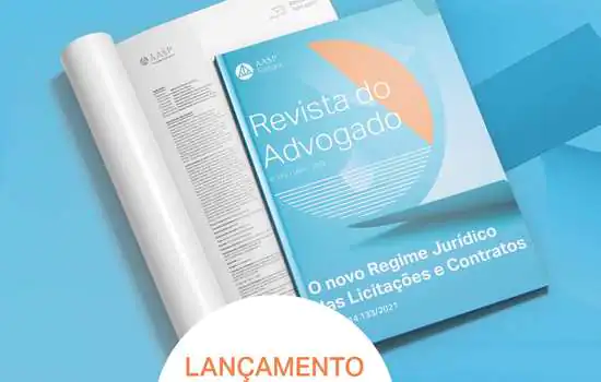 Regime Jurídico das Licitações e Contratos é tema da Revista do Advogado