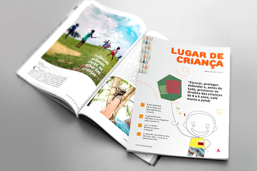 Projeto Primeira Infância Cidadã lança revista “Lugar de Criança”