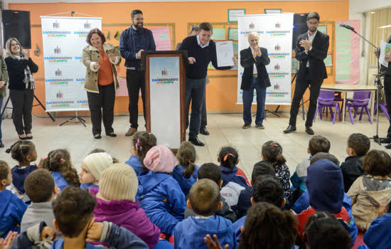 São Bernardo anuncia revitalização em escola do bairro Nova Petrópolis