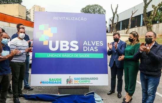 Prefeito Orlando Morando garante a revitalização completa da UBS Alves Dias